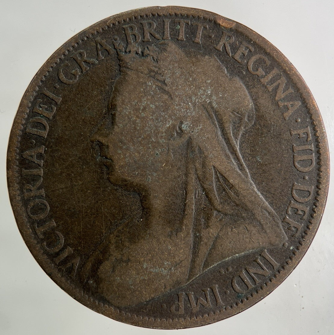 1898 Victoria One Penny Coin | Collectable Grade