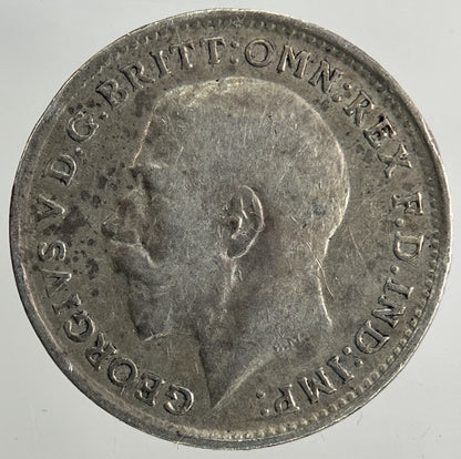 1917 George V Threepence Silver Coin | Fine Collectable Grade