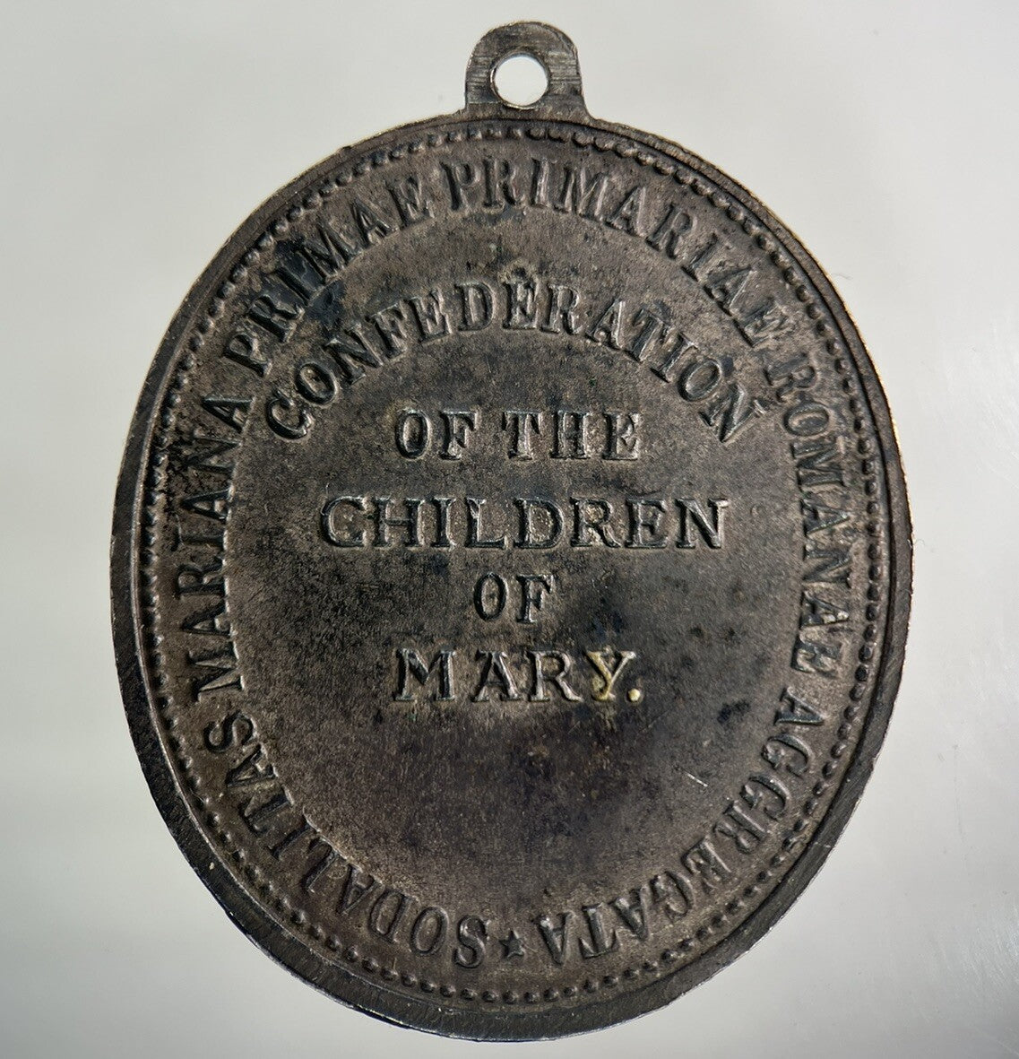 Old Confederation Children Of Mary Medal Coin | Collectable Grade
