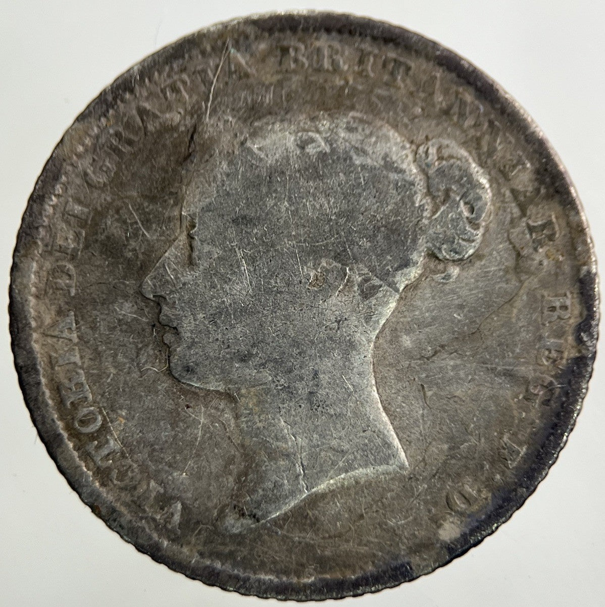 1838 Victoria Sixpence Silver Coin | Collectable Grade