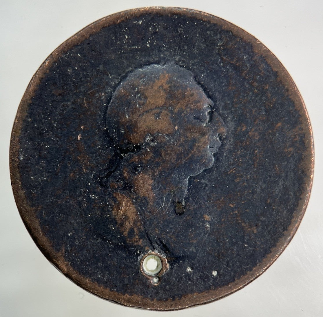 1799 George III 3rd Half - Penny Coin | Worn Grade