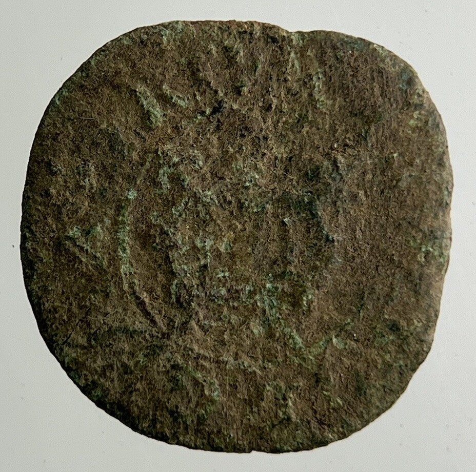 Irish Rose Hammered Farthing Coin | Collectable Grade