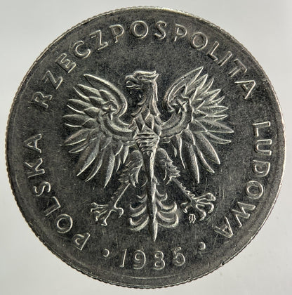 1985 Poland 20 Zlote Zloty Zlotych Coin | Fine Collectable Grade
