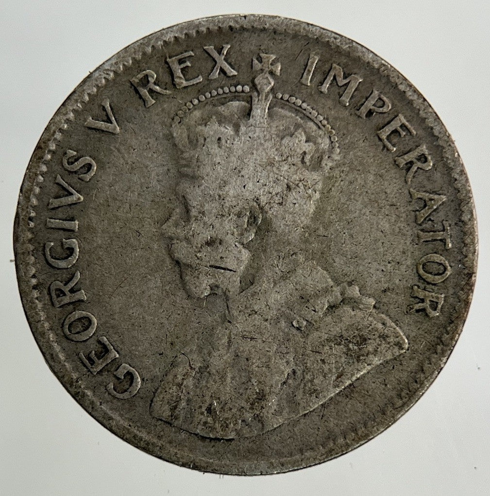 1933 South Africa Threepence Silver Coin | Fine Collectable Grade
