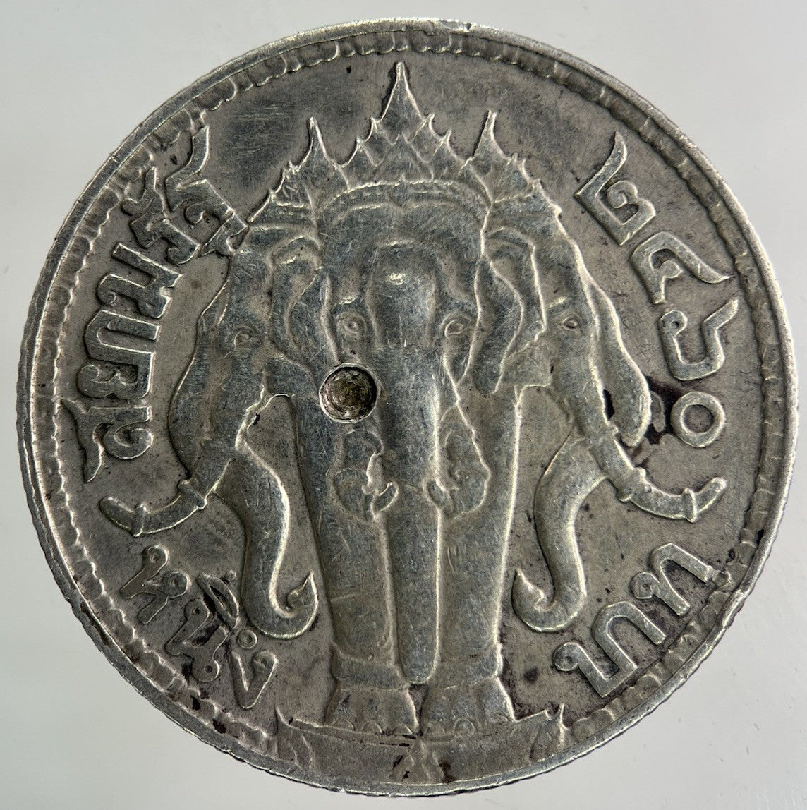1913 - 1918 Thailand Thai Large 1 Baht Silver Coin | Collectable Grade