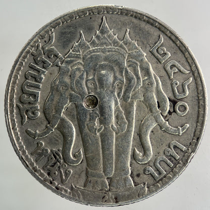 1913 - 1918 Thailand Thai Large 1 Baht Silver Coin | Collectable Grade
