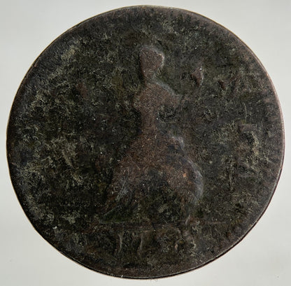 1754 George II 2nd Farthing Coin | Collectable Grade