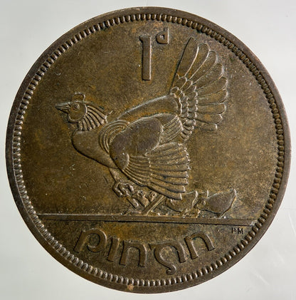 1949 Irish One Penny Coin | Very High Grade