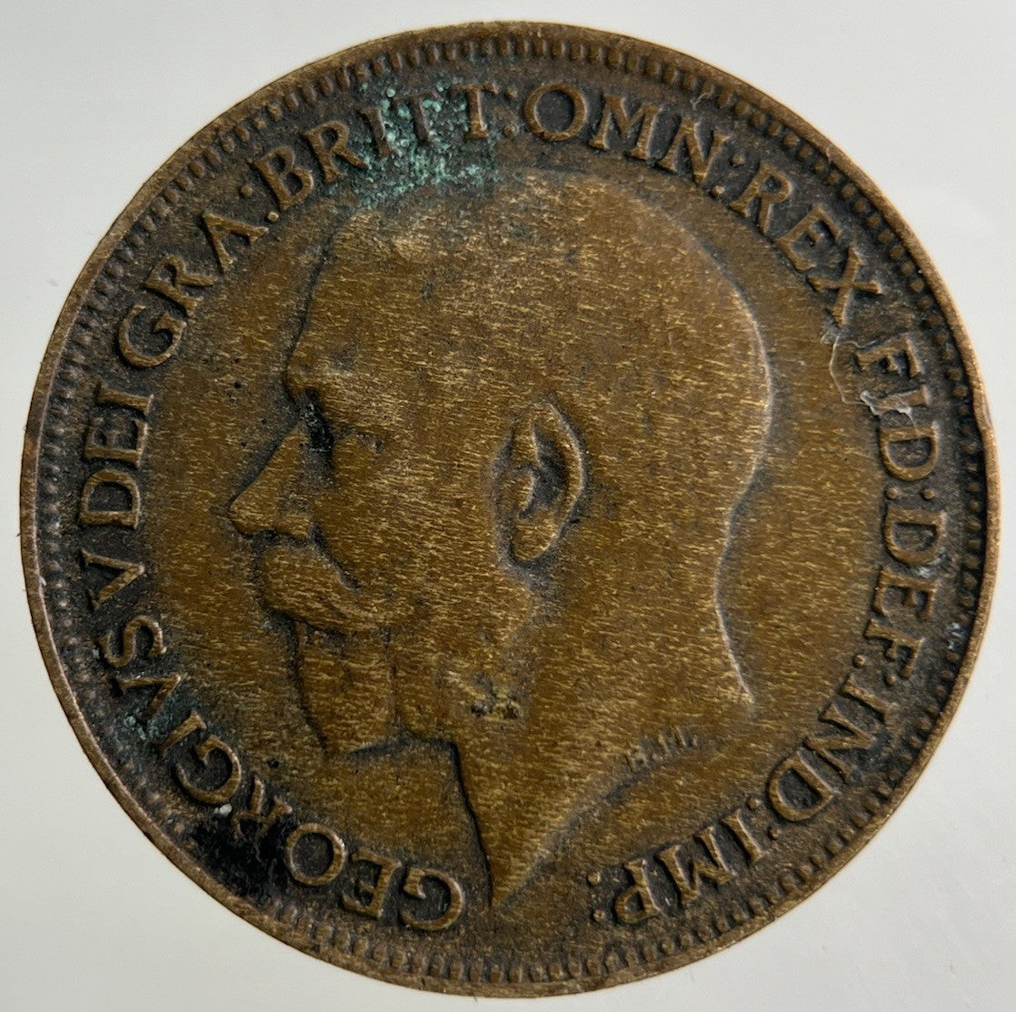 1915 George V Farthing Coin | Collectable Grade