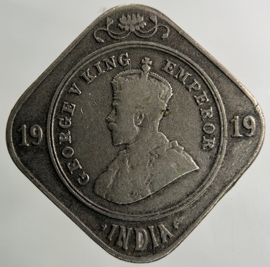 1919 India Two Annas Coin | Collectable Grade