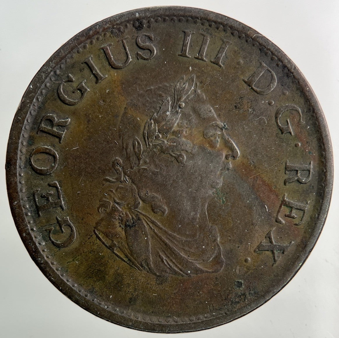 1805 Irish Half - Penny Coin | Very High Grade