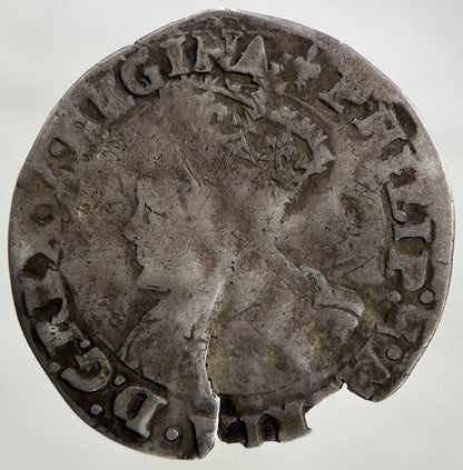 1553 - 54 Philip & Mary Groat Hammered Silver Coin | Collectable Grade