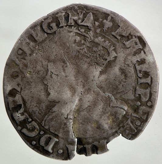 1553 - 54 Philip & Mary Groat Hammered Silver Coin | Collectable Grade