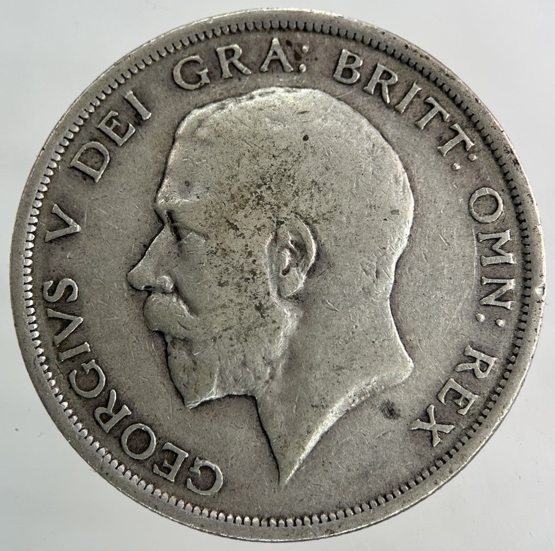 1916 George V Half - Crown Silver Coin | Fine Collectable Grade