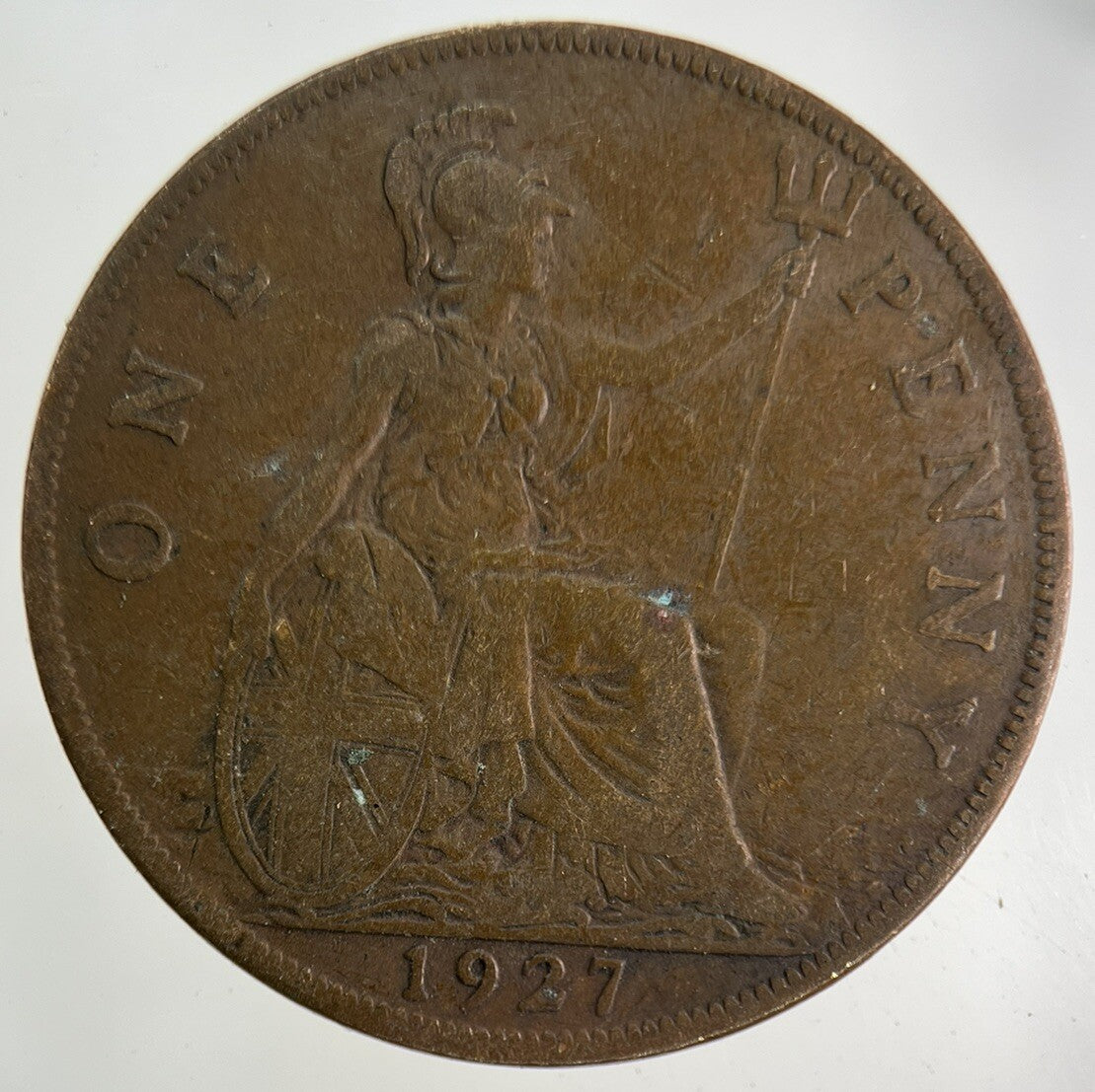 1927 George V One Penny Coin | Fine Collectable Grade