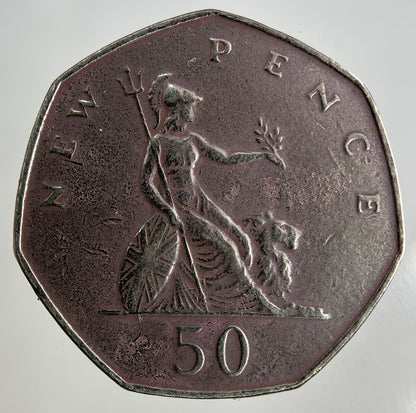 1978 Elizabeth II 2nd 50p Fifty - Pence Coin | Fine Collectable Grade