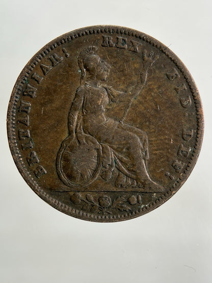 1835 William IV Farthing Coin | Collectable Grade
