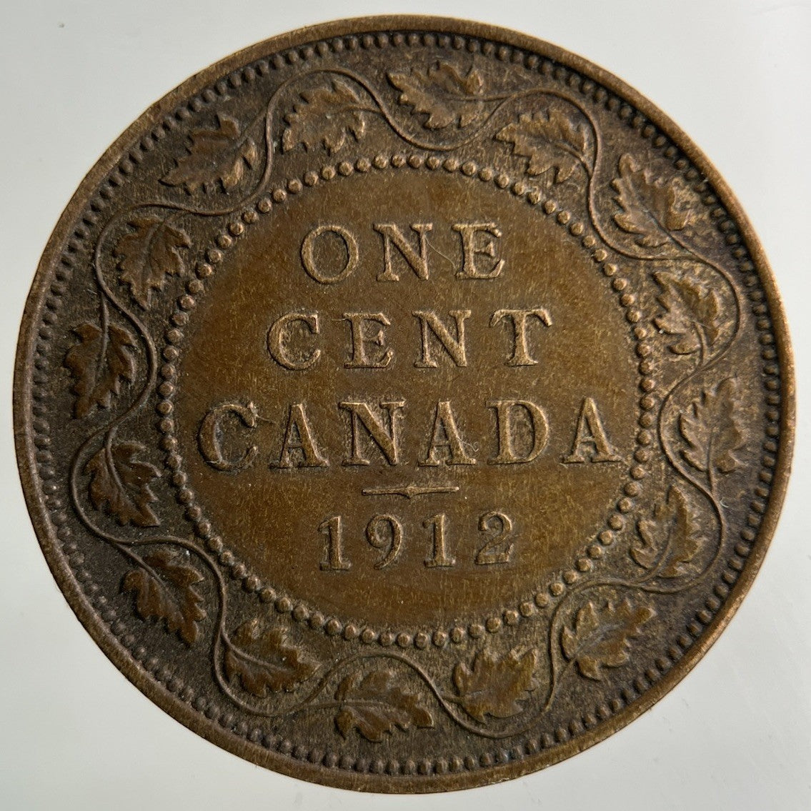 1912 Canada One Cent Coin | Very High Grade