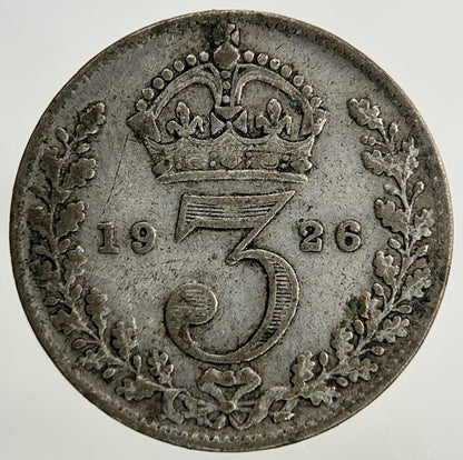 1926 George V Threepence Silver Coin | Collectable Grade
