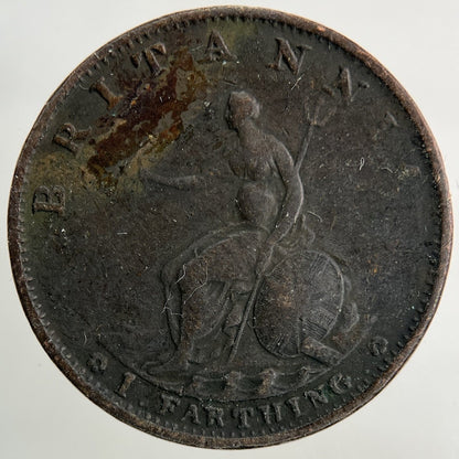 1799 George III 3rd Farthing Coin | Fine Collectable Grade