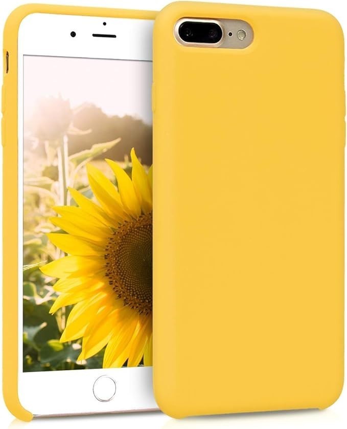 iPhone 7 / 8 Yellow Bumper Silicone Shockproof Protective Case