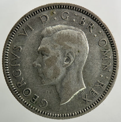 1939 George VI Shilling Silver Coin | Fine Collectable Grade