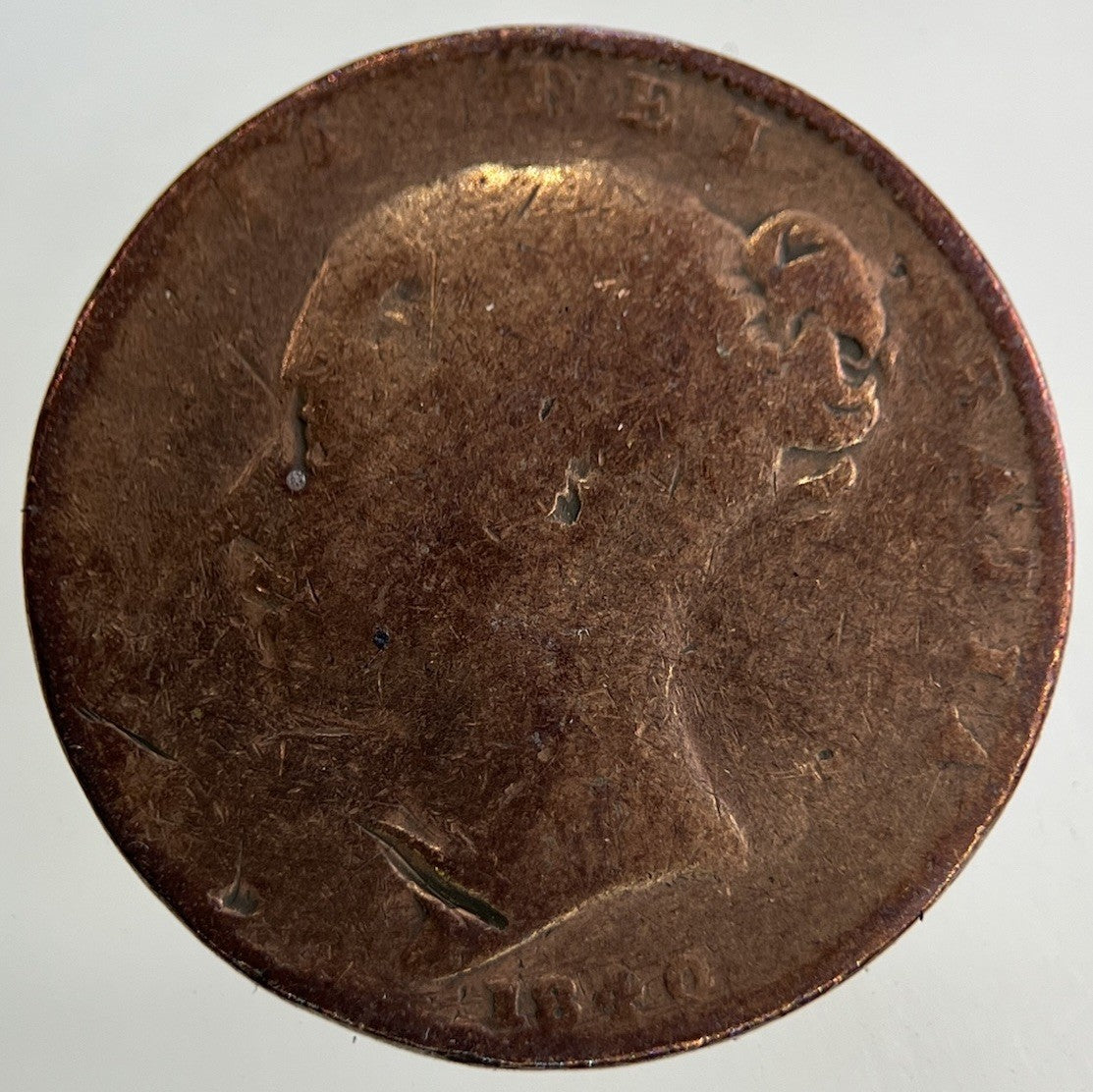 1840 Victoria Farthing Coin | Collectable Grade