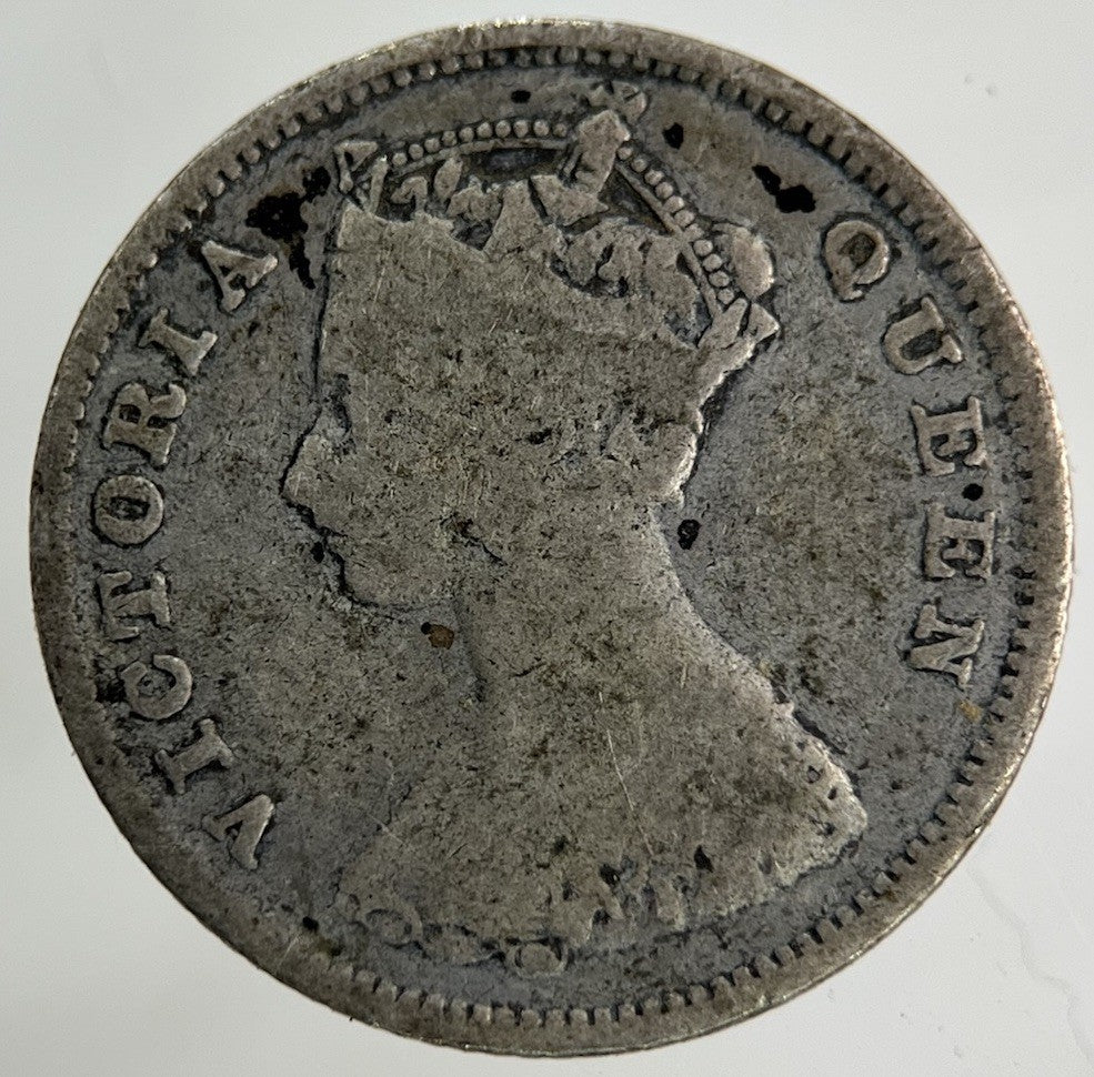 1898 Hong Kong 10 Cents Silver Coin | Collectable Grade