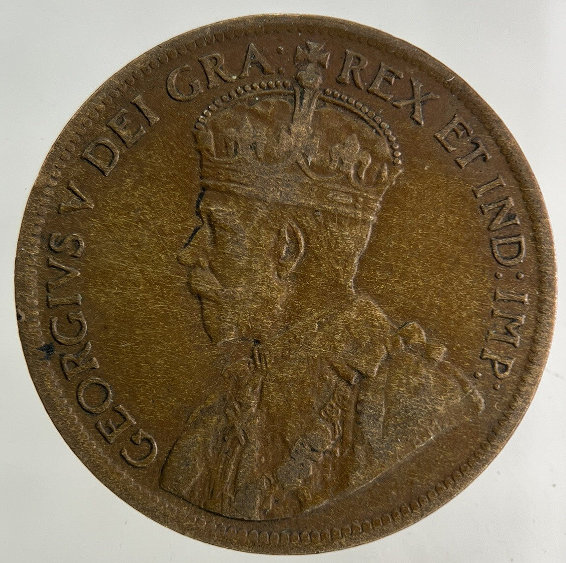 1919 Canada One Cent Coin | Fine Collectable Grade