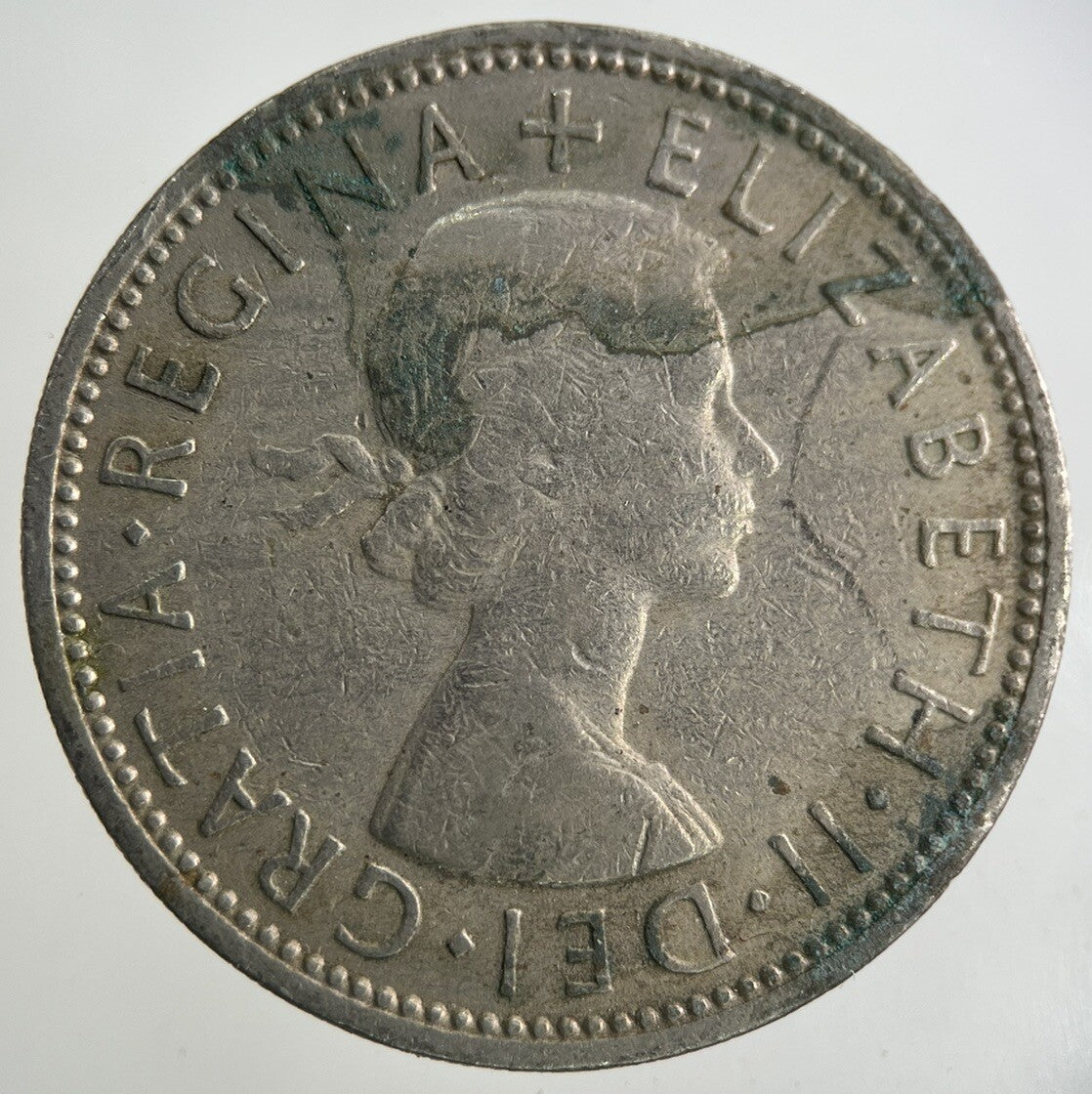 1964 Elizabeth II 2nd Florin Coin | Fine Collectable Grade