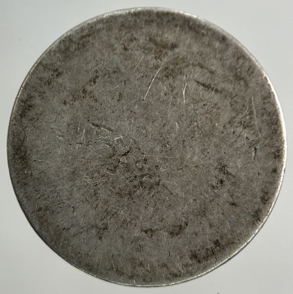 British Victoria Threepence Silver Coin | Worn Grade