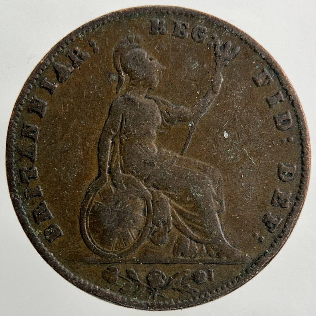 1853 Victoria Farthing Coin | Collectable Grade
