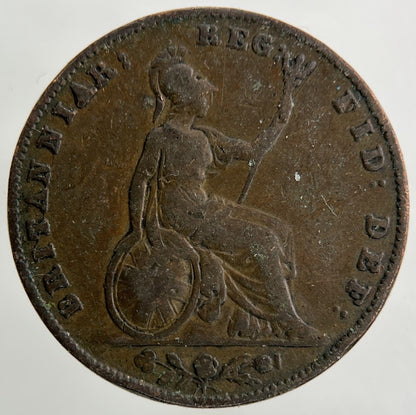 1853 Victoria Farthing Coin | Collectable Grade