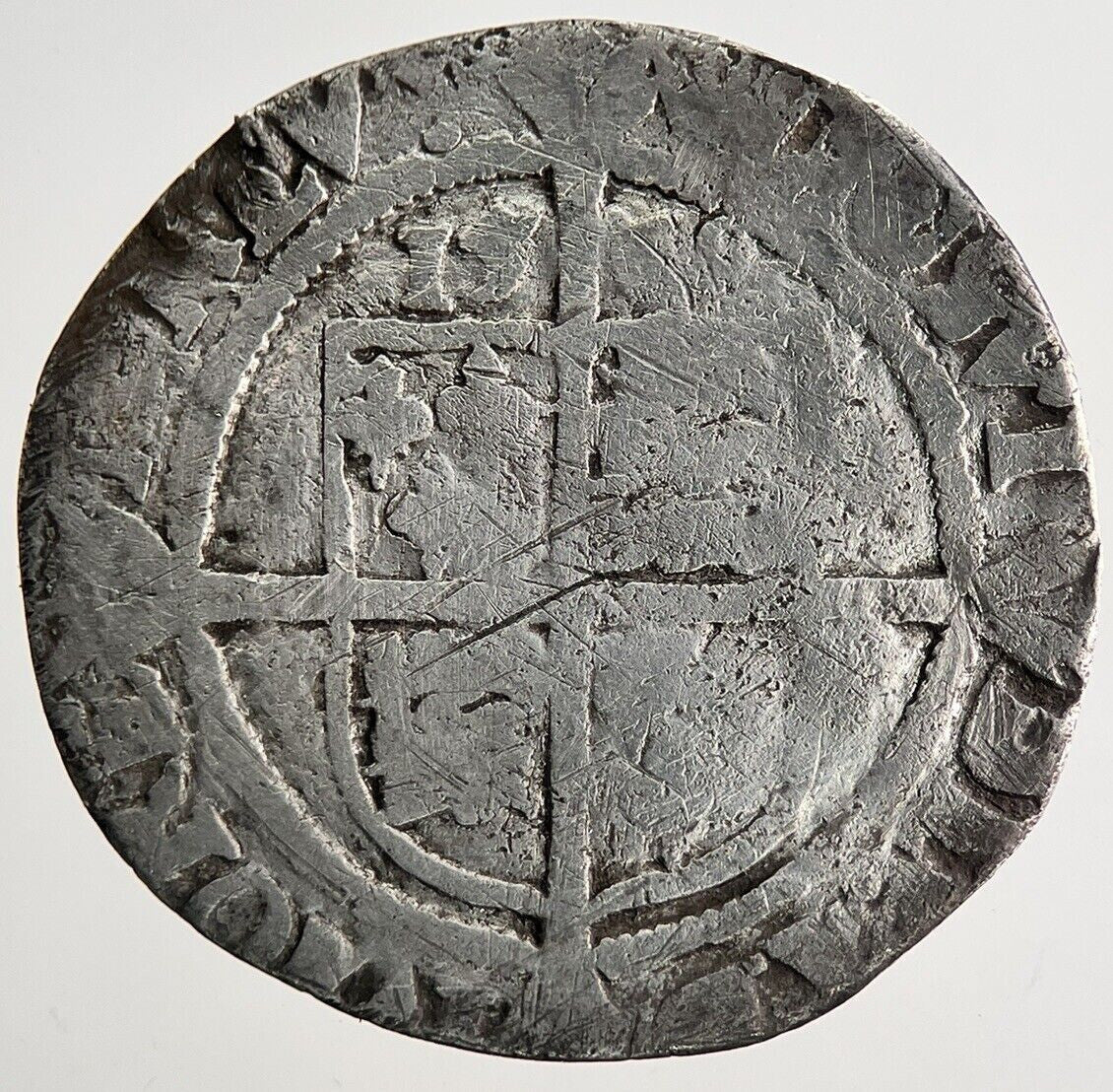 1569 Elizabeth I 1st Sixpence Hammered Silver Coin | Collectable Grade | a9652