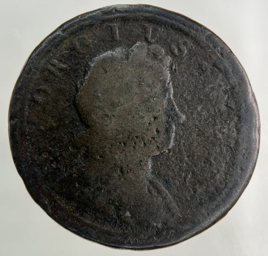 1721 George I 1st Half - Penny Coin | Collectable Grade