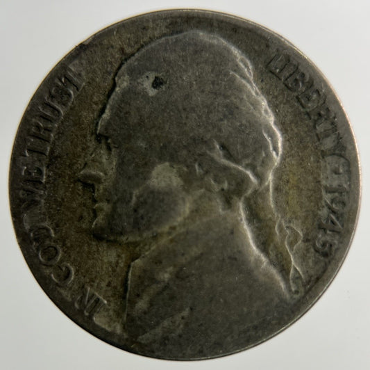 1945 - D US USA Jefferson Nickel Silver Coin | Collectable Grade