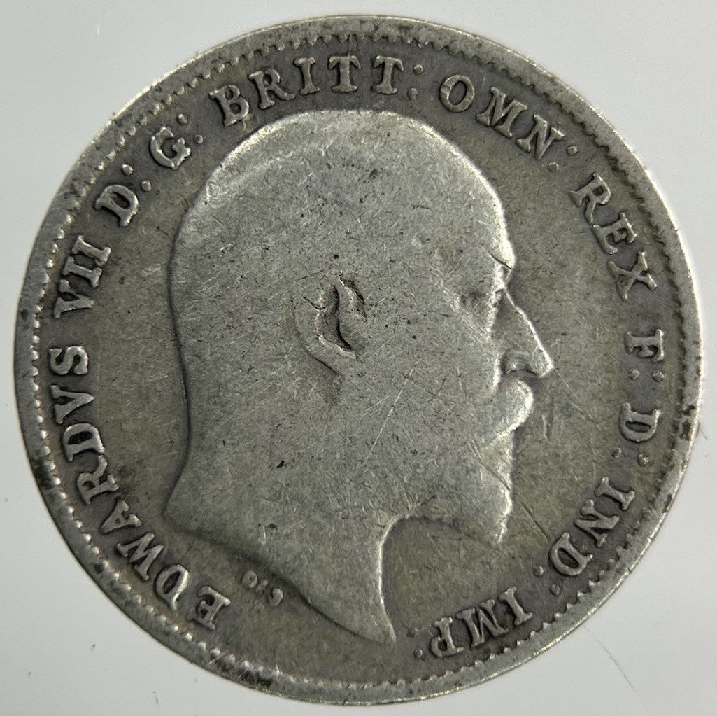 1903 Edward VII Threepence Silver Coin | Collectable Grade