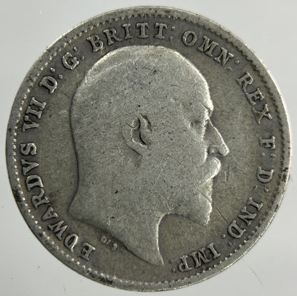 1903 Edward VII Threepence Silver Coin | Collectable Grade