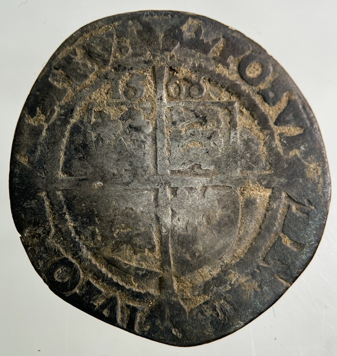 1568 Elizabeth I 1st Sixpence Hammered Silver Coin | Collectable Grade