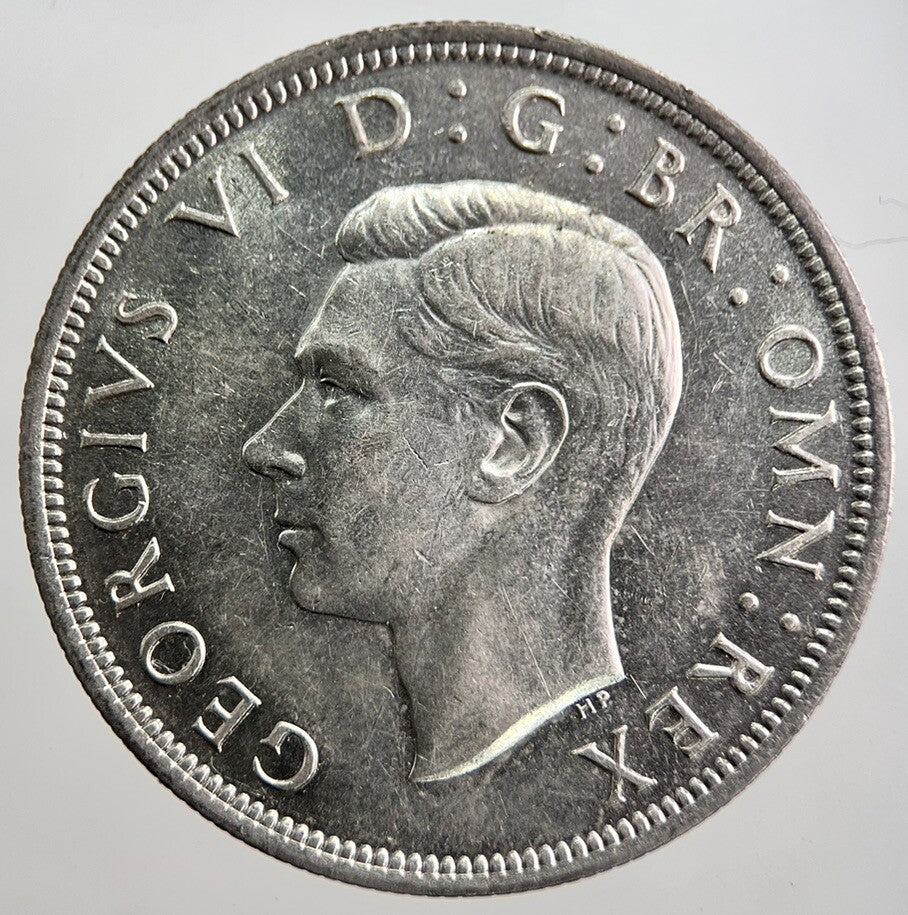 1944 George VI Half - Crown Silver Coin | Fine Collectable Grade | a8074