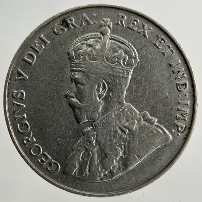 1922 Canada 5 Cents Coin | Fine Collectable Grade