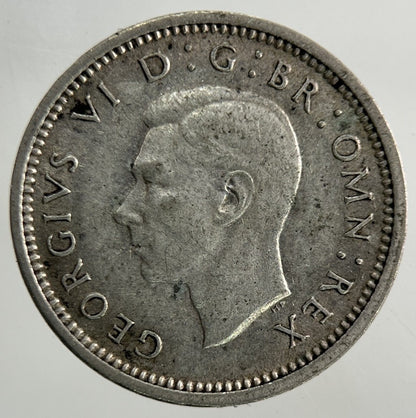 1940 George VI Threepence Silver Coin | Collectable Grade