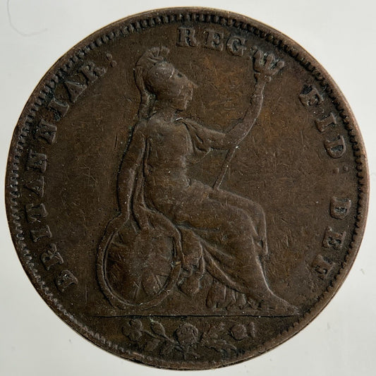 1839 Victoria Farthing Coin | Collectable Grade