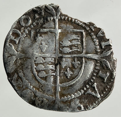 British Elizabeth I 1st One Penny Silver Hammered Coin | Fine Collectable Grade
