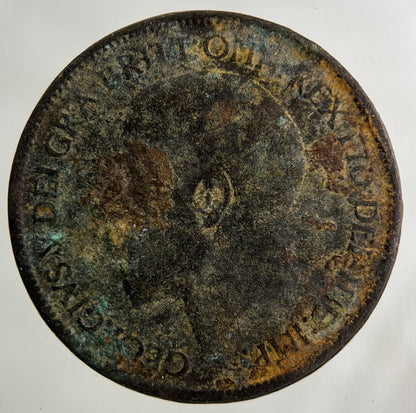 1916 George V Half - Penny Coin | Fair Grade