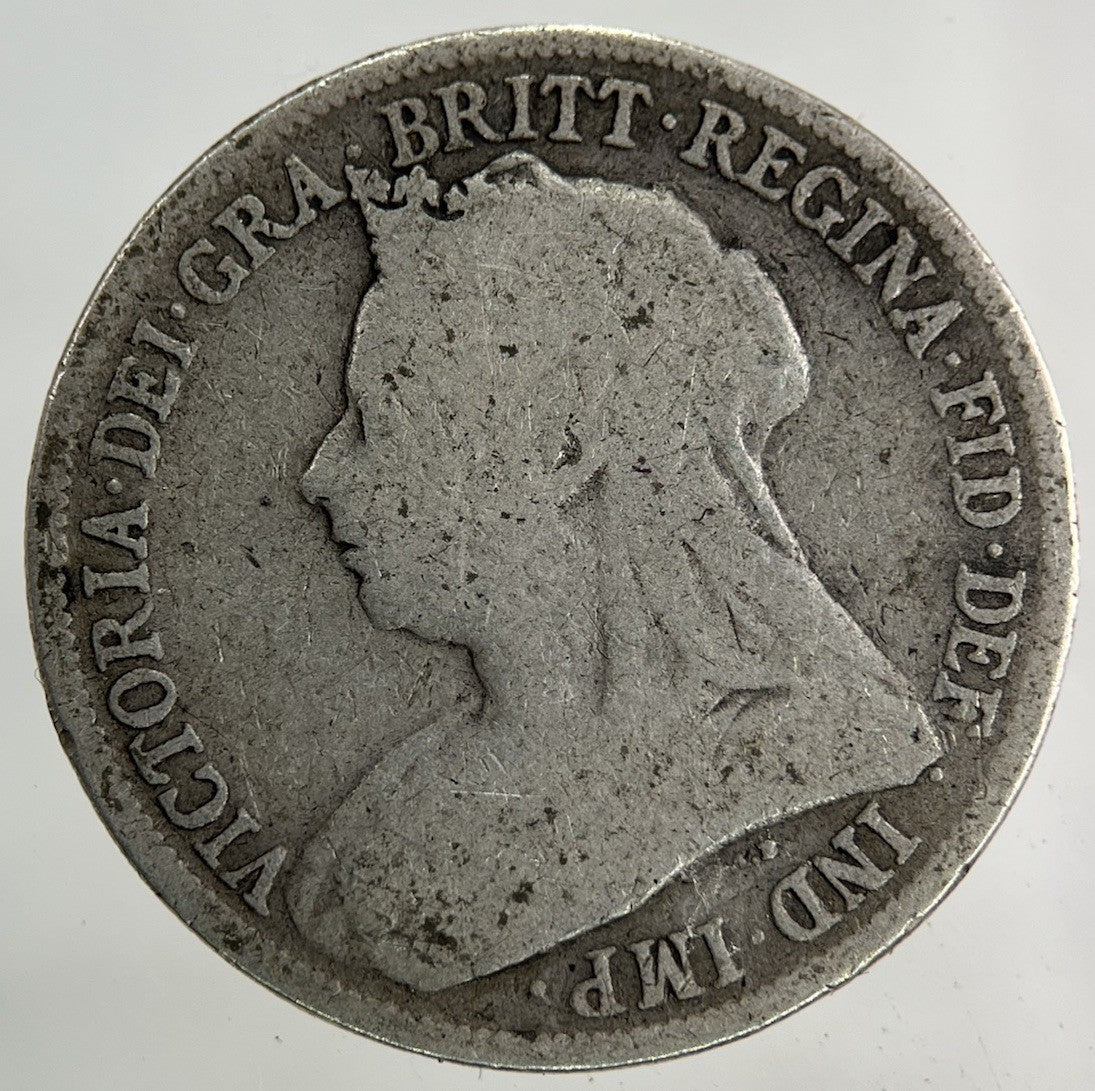 1895 Victoria Shilling Silver Coin | Collectable Grade