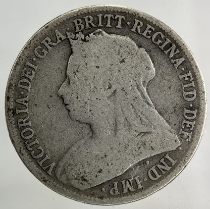 1895 Victoria Shilling Silver Coin | Collectable Grade