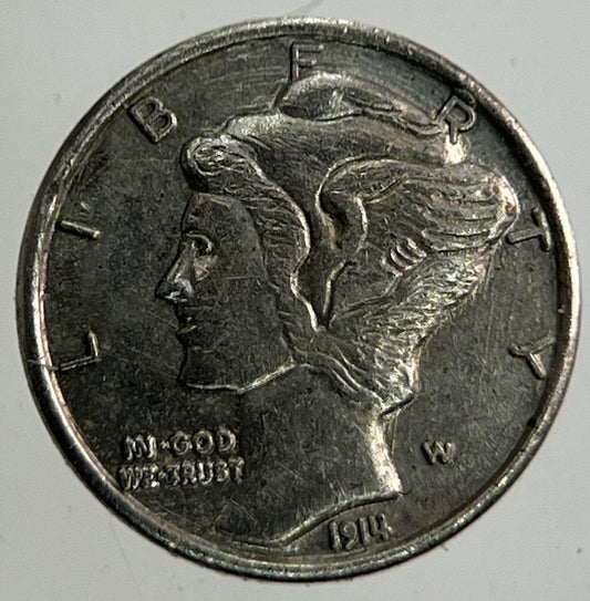 Old Mini Toy Money US USA Dime Token Coin | Collectable Grade