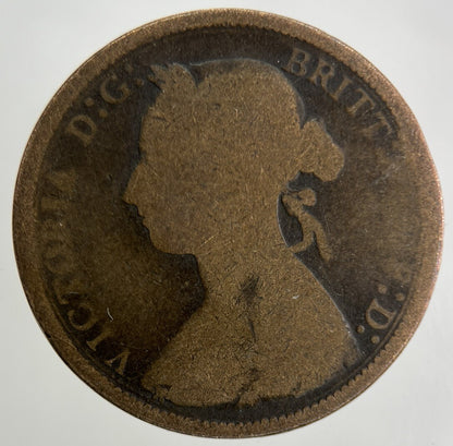 1890 Victoria Half - Penny Coin | Collectable Grade
