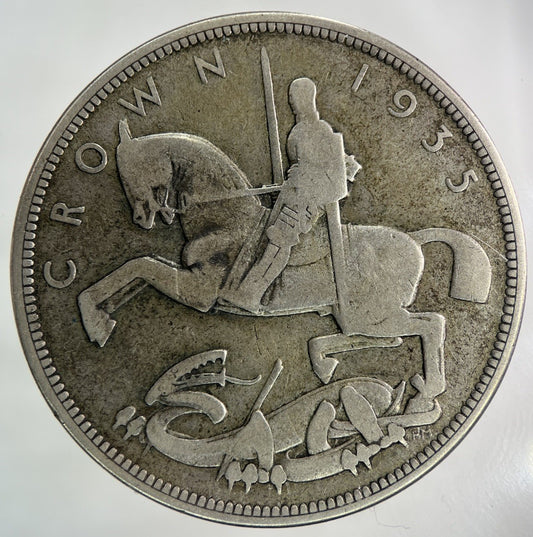 1935 George V Crown Silver Coin | Collectable Grade